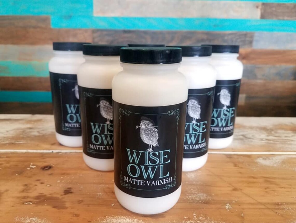 Wise Owl Varnish Pint Etsy