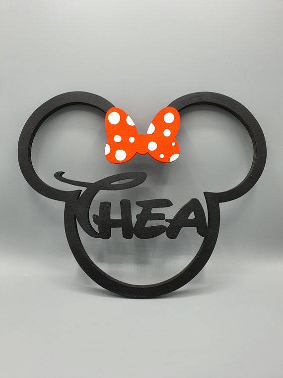 Tete De Mickey Avec Prenom En Bois Prenom En Bois Cadeau De Etsy Tete De Mickey Avec Prenom En Bois Prenom En Bois Cadeau De Etsy