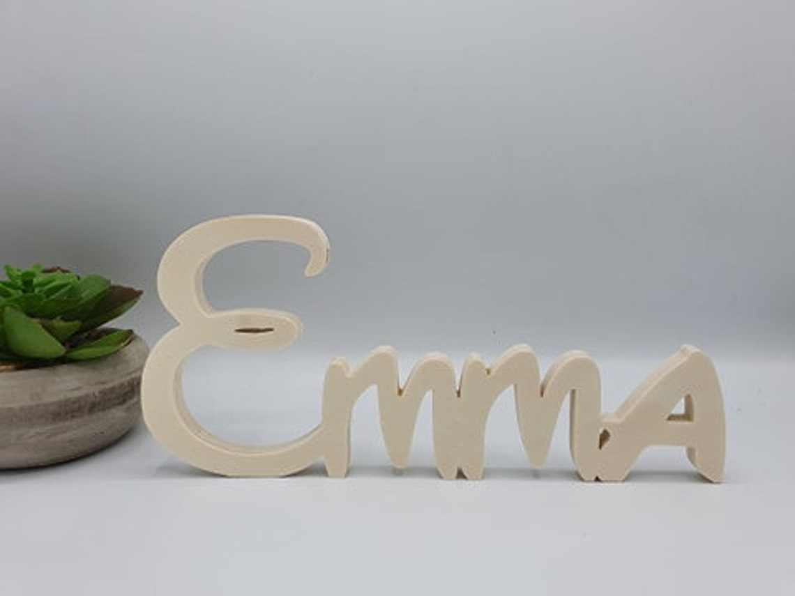 Prénom bois disney, prénom bois, prénom porte chambre, prénom bois