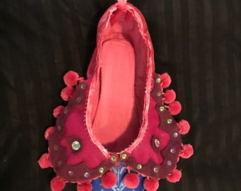 Frozen Anna Decorated Pointe Shoe