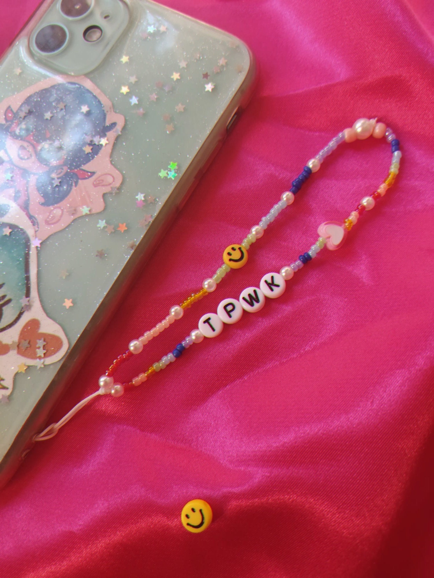 Kpop mobile bead pendant/ necklace/charm/bead keychain/Stray Etsy