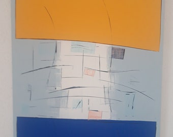 Abstraktes Gemälde Nr.13 (Acryl), Kunst, moderne Kunst, abstraktes Gemälde, dipinto astratto