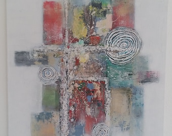 Abstract Painting Nr.9 (acryl), Art, modern Art, abstraktes Gemälde, dipinto astratto