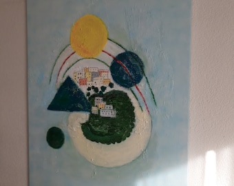 Abstrakte Malerei Nr.16 (acryl), Kunst, moderne Kunst, abstraktes Gemälde, dipinto astratto