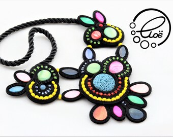 Mirage Handmade Soutache Necklace