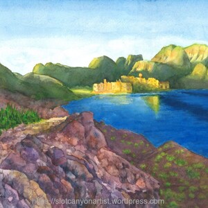 Loreto, Mexico, Original Painting