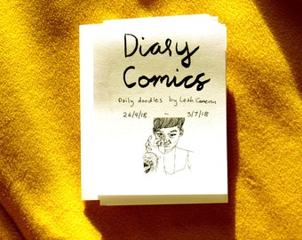 Diary Comics Zine 26/4/18 - 3/7/18