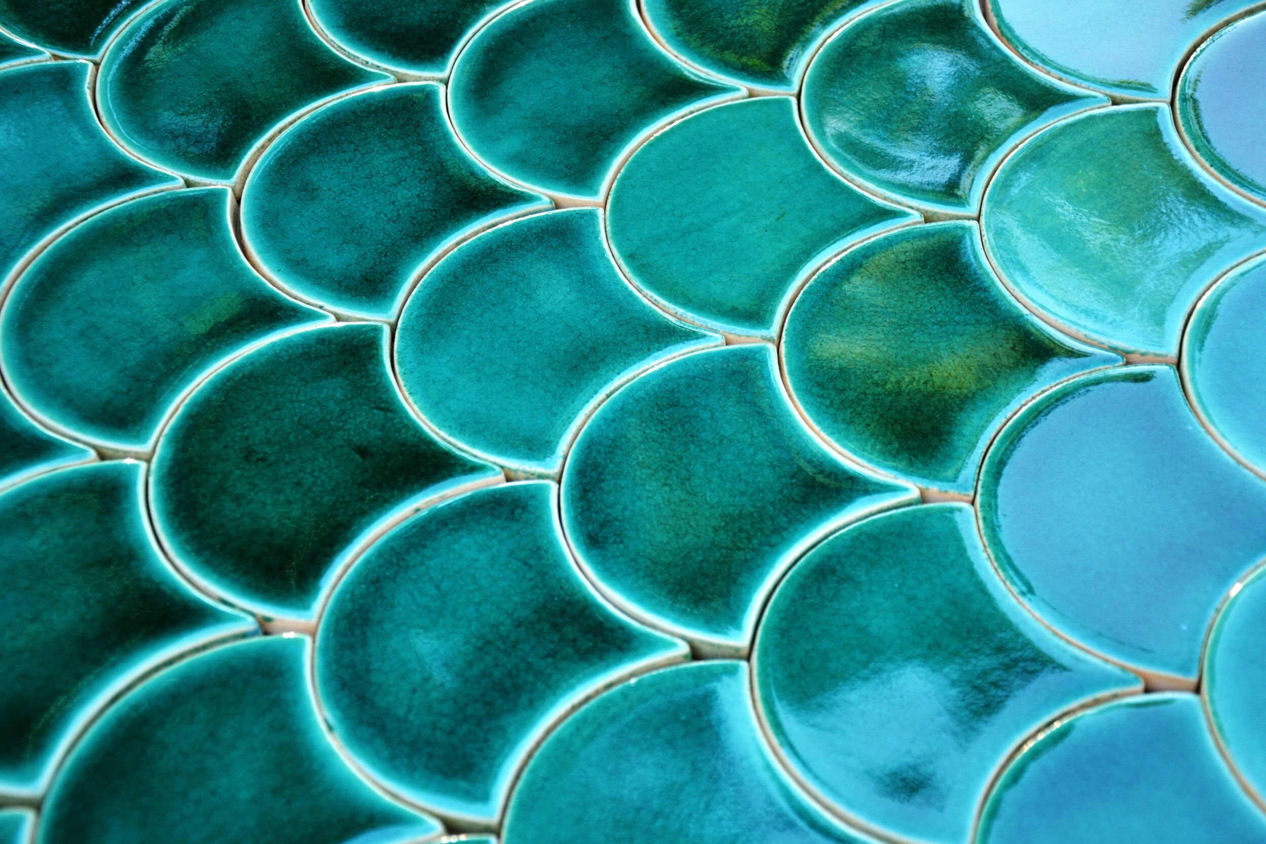 TILES FISH SCALES 2 Etsy