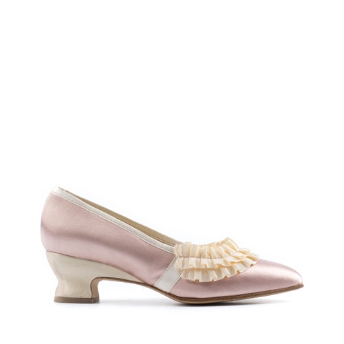 Chaussure de femme rococo, chaussure du XVIIIe siècle, Paoul Georgiana (art. 734)