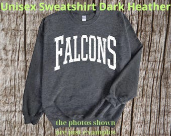 Vintage Falcons T-Shirt, Falcons Mascot Shirt, Falcons Gameday Shirt, Falcons Shirt, Falcons Team Shirt, Go Falcons, mascot Falcons