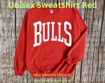 Vintage Bulls T-Shirt, Bulls Mascot Shirt, Bulls Gameday Shirt, Bulls Shirt, Bulls Team Shirt, Go Bulls, school pride Bulls Shirt