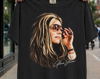 Gloria Steinem Shirt, Feminist Icon Tee, Women's Rights Shirt, Feminist Activist T-Shirt, Women's History Gift, Equality Tee #2