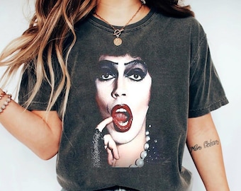 Frank N Furter Shirt, Tim Curry Shirt, Rocky Horror Tee, Cult Classic Horror Movie Shirt, 1946–2026 Memorial Tee, Halloween Horror Tee #3