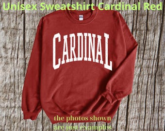 Vintage Cardinal T-Shirt, Cardinal Mascot Shirt, Cardinal Gameday Shirt, Cardinal Shirt, Cardinal Team Shirt, Go Cardinal