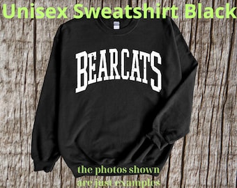 Vintage Bearcats T-Shirt, Bearcats Mascot Shirt, Bearcats Gameday Shirt, Bearcats Shirt, Bearcats Team Shirt, Go Bearcats, mascot Bearcats