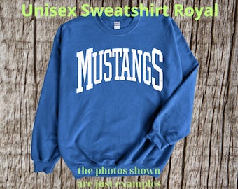 Vintage Mustangs T-Shirt, Mustangs Mascot Shirt, Mustangs Gameday Shirt, Mustangs Shirt, Mustangs Team Shirt, Go Mustangs, mascot Mustangs