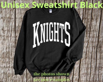 Vintage Knights T-Shirt, Knights Mascot Shirt, Knights Gameday Shirt, Knights Shirt, Knights Team Shirt, Go Knights, Retro Knights Shirt