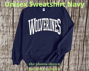 Vintage Wolverines T-Shirt, Wolverines Mascot Shirt, Wolverines Gameday Shirt, Wolverines Shirt, Wolverines Team Shirt, Go Wolverines
