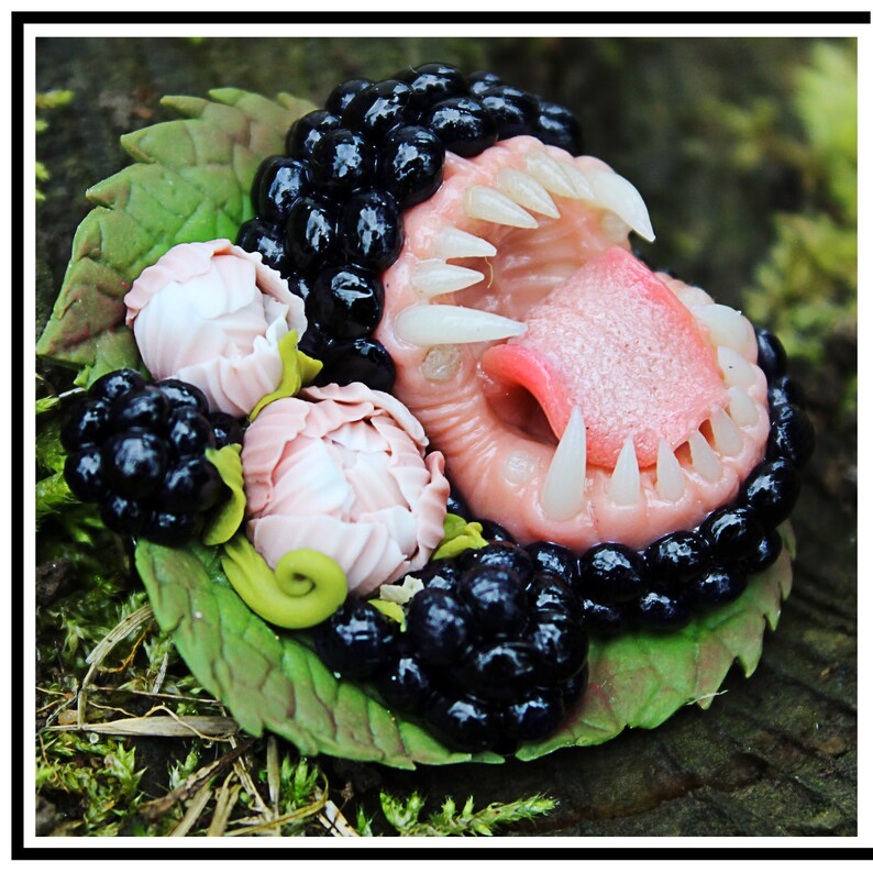 blackberry brooch