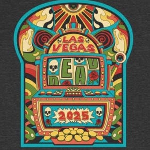 Las Vegas Sphere  Grateful Dead and Co. Forever Casino 2025 T-Shirt