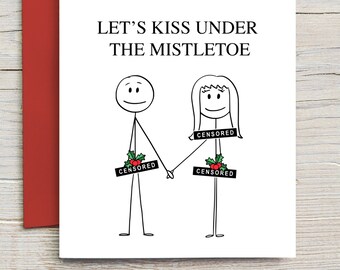 Sexy Christmas Card - Etsy