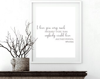 50 First Dates Etsy
