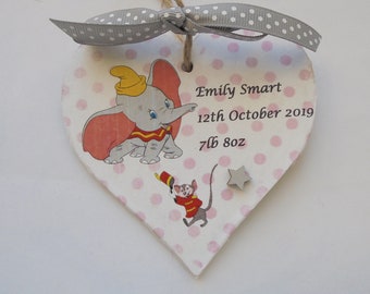 personalised dumbo teddy