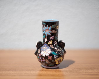 Small ceramic vase RC Laterza pottery from Paraguay, decorative vase, collection, interior decoration, home decor, vintage