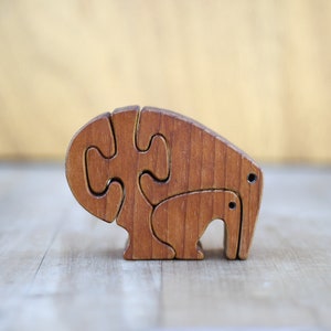 Kiwi wooden puzzle sculpture, vintage wooden kiwi, 3D puzzle, interior decoration, collection