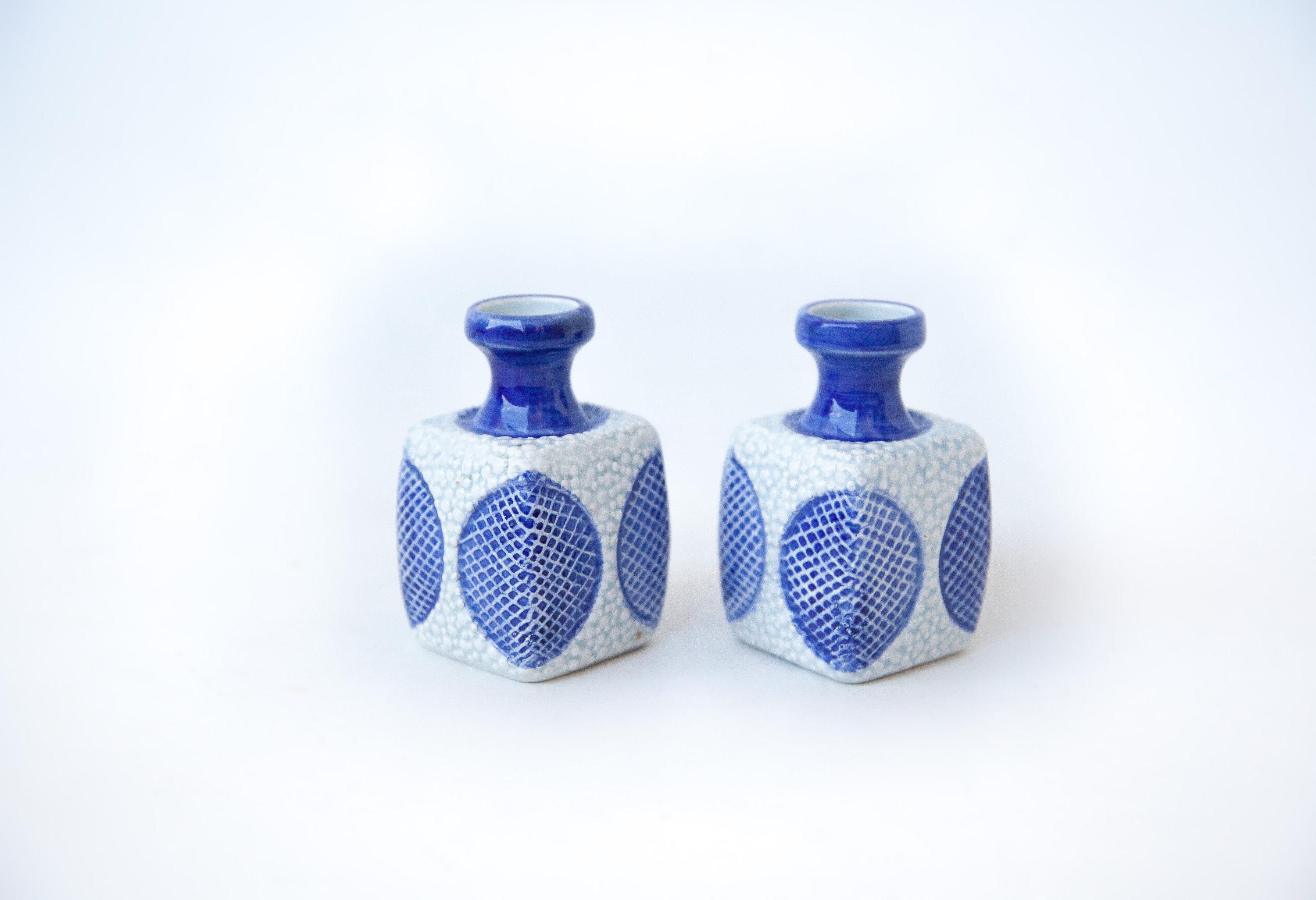 Pair of Vintage Vase Ceramic Vase Aleluia Made in Portugal Etsy UK