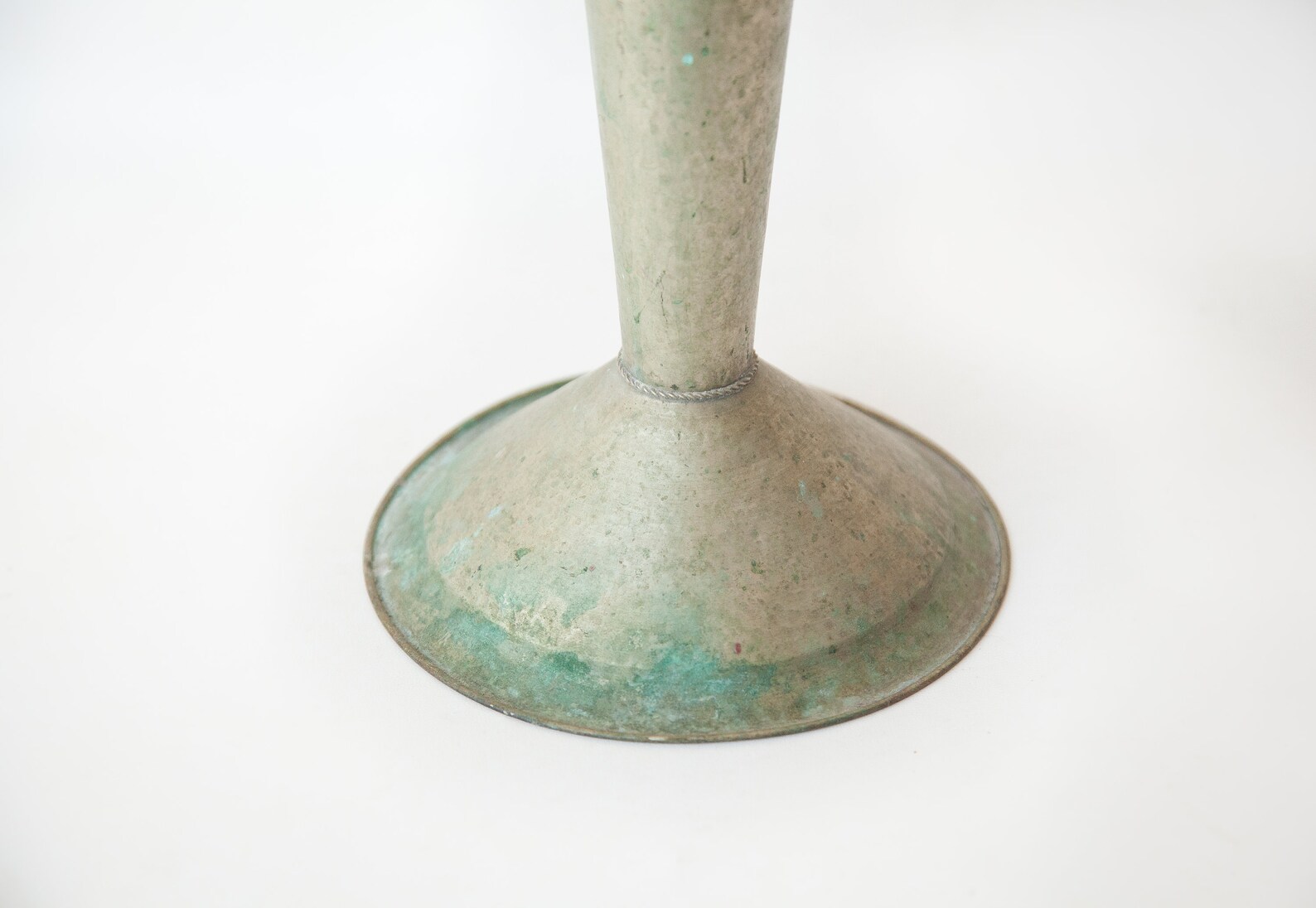 Vela vintage portavelas vela grande de latón martillado | Etsy