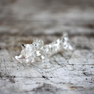 Porte-couteaux En Verre Transparent, Forme Animaux (lot De 9) - Occasion