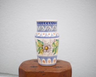 Sajironda hand-painted floral ceramic vase, pottery, decorative vase, collection, interior decoration, home decor