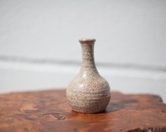 Vintage sandstone vase, soliflore, sandstone vase, small vase, ceramic vase, pottery, decorative vase, interior decoration, home decor