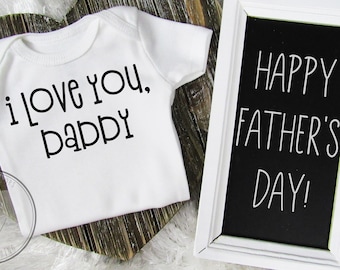 Fathers Day Onesie® / Daddy Onesie® / Fathers Day Gift / New Dad / Happy Fathers Day / Gift For Dad / First Fathers Day / Fathers Day Baby