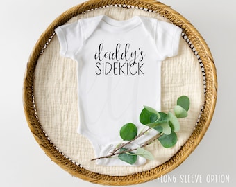 daddy's sidekick onesie