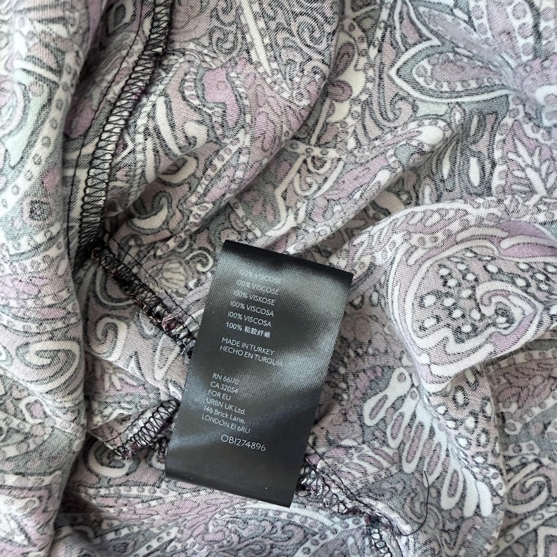 Maeve Paisley Print Midi Dress Size Small image 7