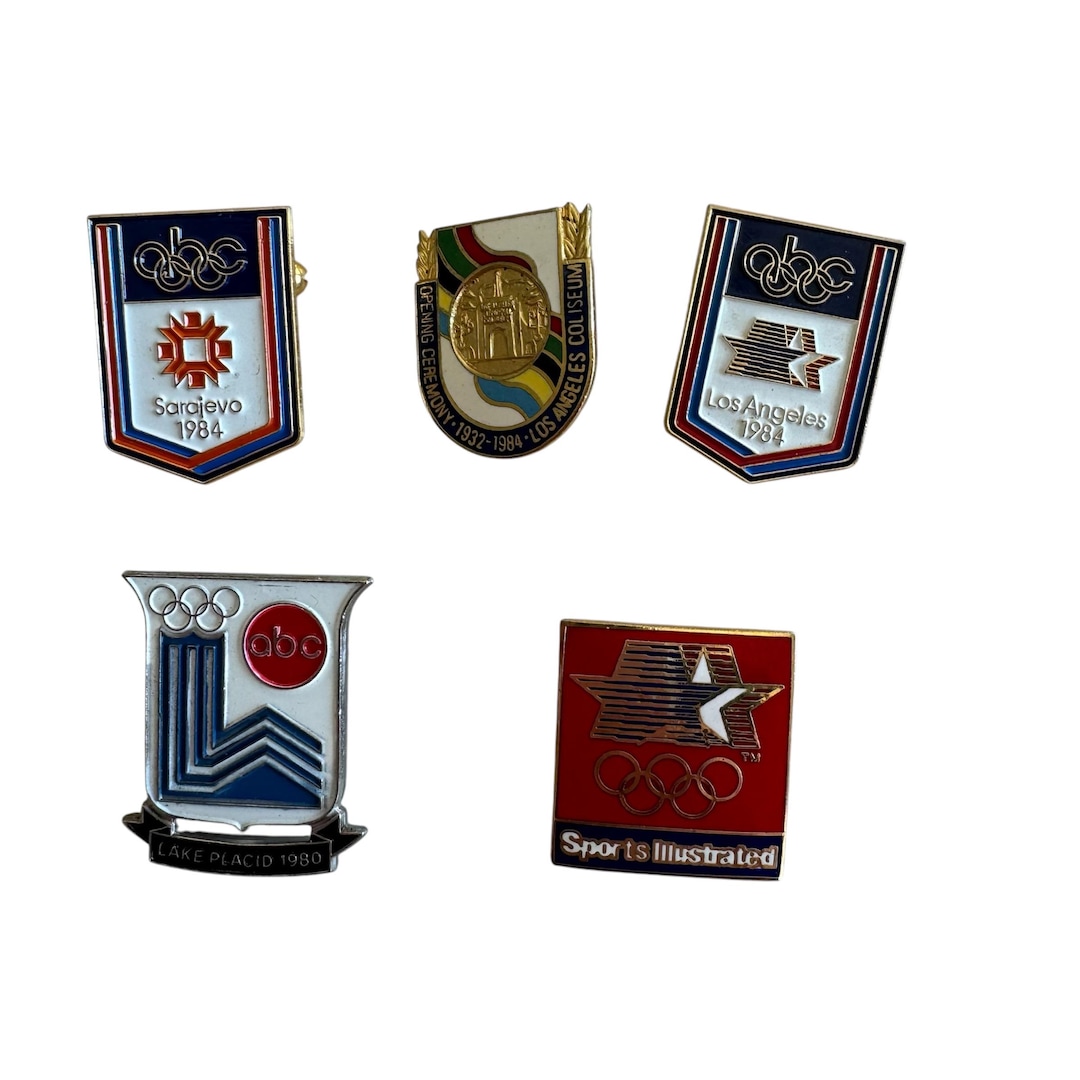 Olympic pins 1980