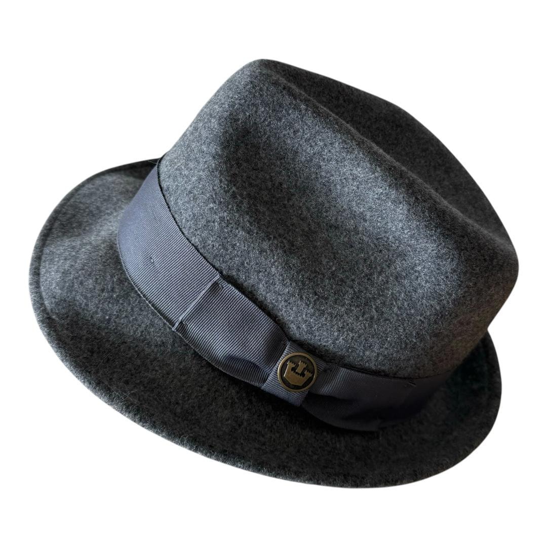 Goorin Bros Gray Wool Fedora Style Hat Size M - Etsy display picture 1