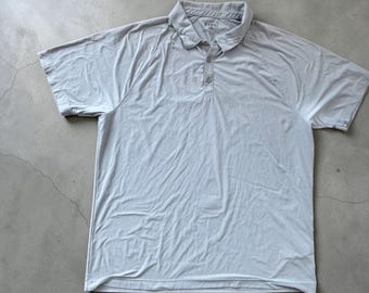 Rhone Men's Gray Polo ShirtSize XL