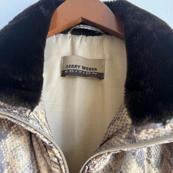 Gerry Weber Edition Chic Python Print Jacket Size… - image 4