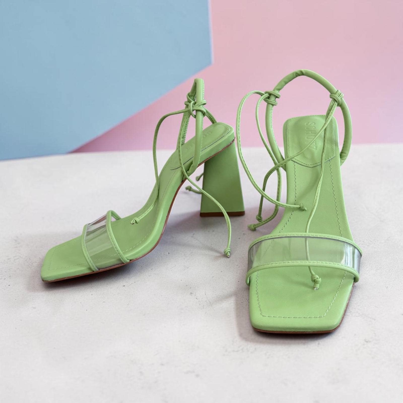 Lime Green Sandals