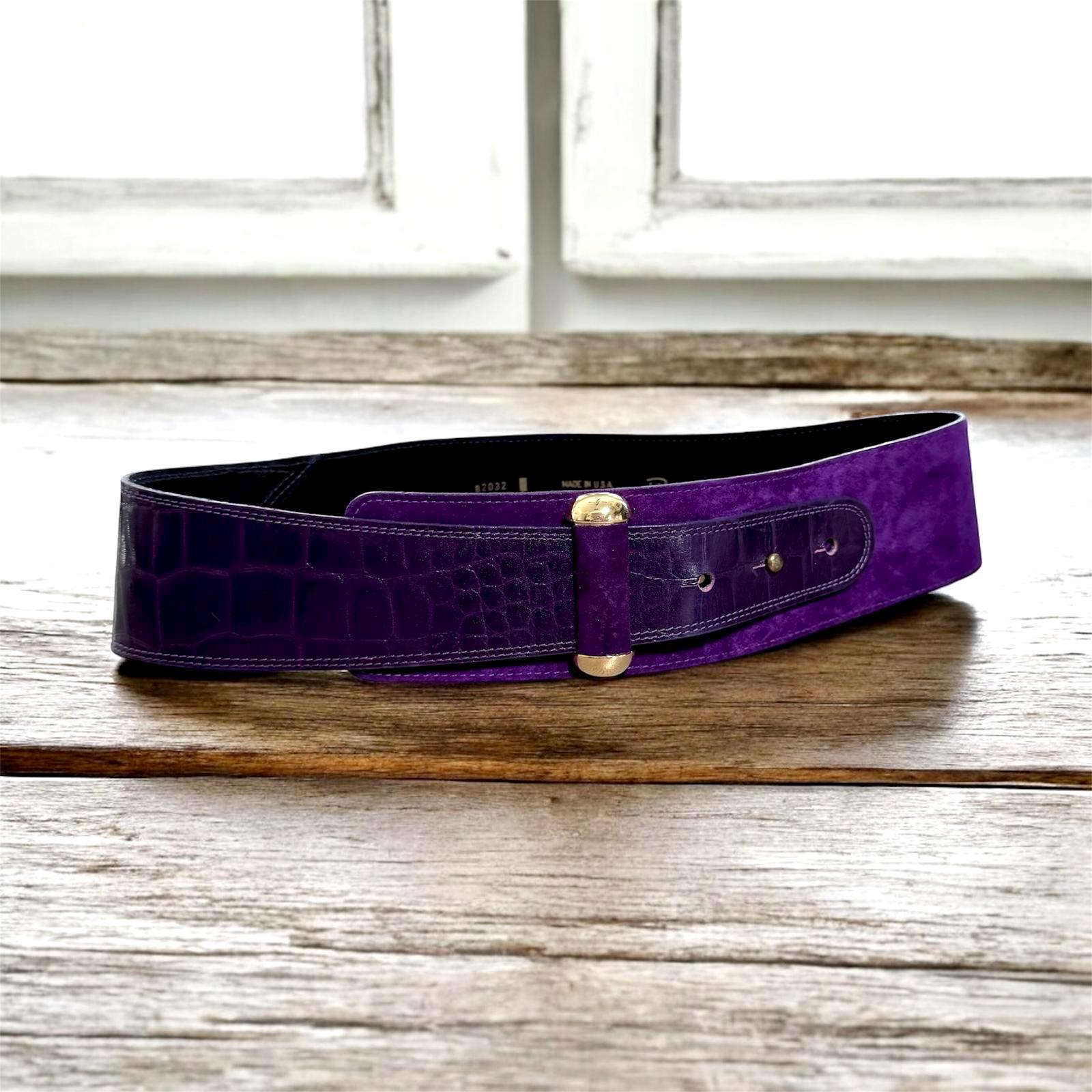 Purple Vintage Belt - Etsy display picture 3