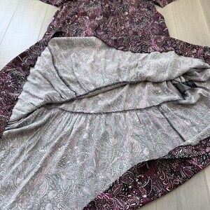 Maeve Paisley Print Midi Dress Size Small image 8