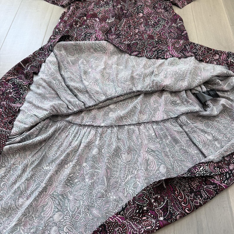 Maeve Paisley Print Midi Dress Size Small image 8