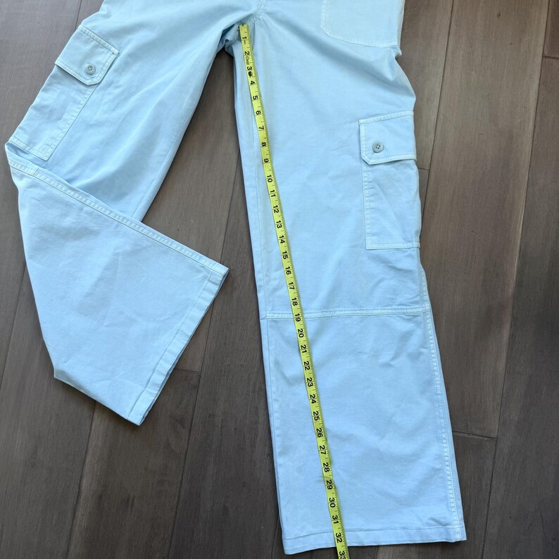 BP Urban Outfitters Light Blue Cargo Pants Size 2 image 4