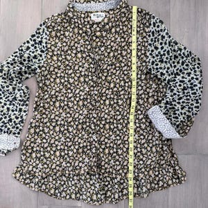 Anthropologie Holding Horses overhemd met bloemenprint en knoopsluiting Maat S afbeelding 5