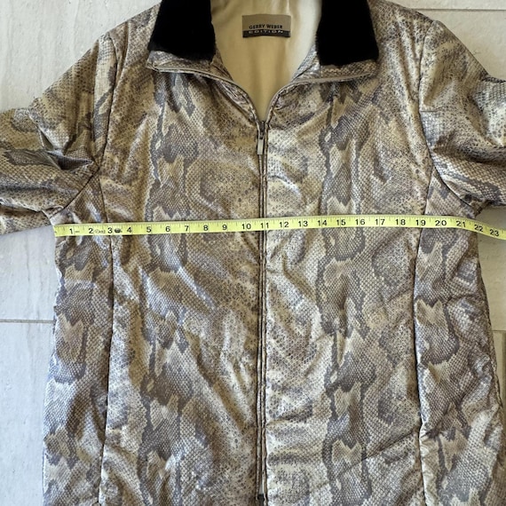 Gerry Weber Edition Chic Python Print Jacket Size… - image 5