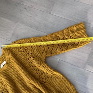Anthropologie | Pilcro Oversized Knit Sweater | Lace Detail image 7