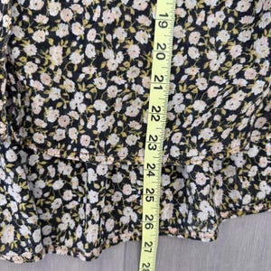Anthropologie Holding Horses overhemd met bloemenprint en knoopsluiting Maat S afbeelding 6
